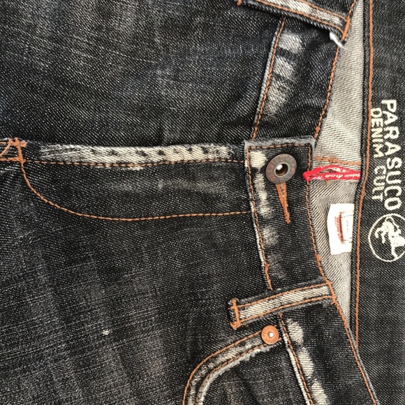 Parasuco Italian denim. Beautiful frost wash on black denim. - Picture 8 of 16